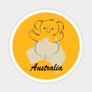 Cute koala Magnet